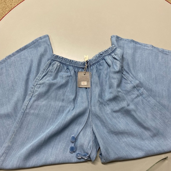 NWT Matilda Jane women’s angled cropped pants size Medium - Picture 1 of 6